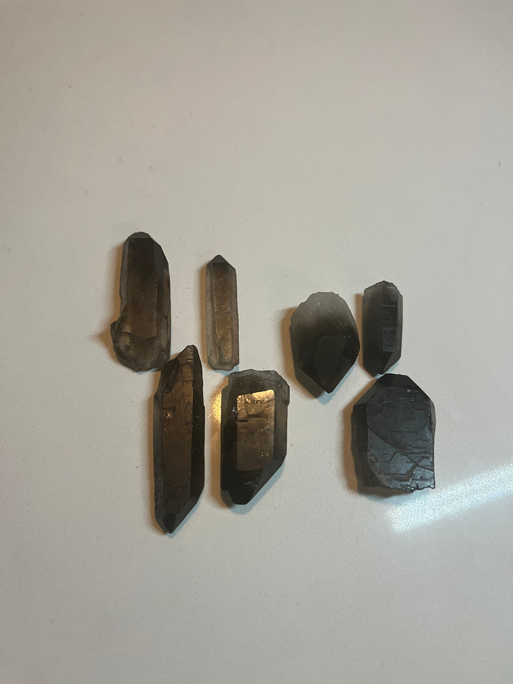 Small Smoky Quartz Points