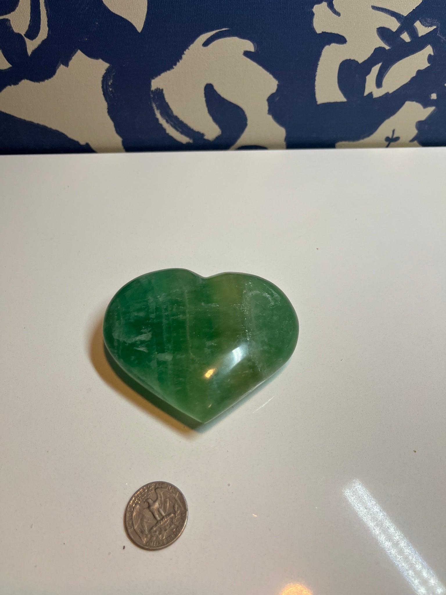 Fluorite Heart