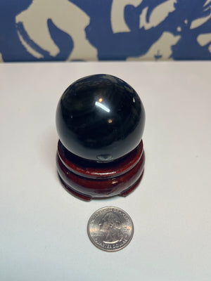 Rainbow Obsidian Orb