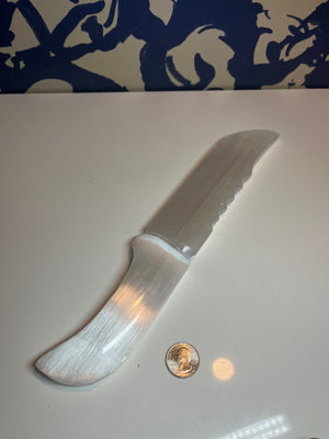 Large Selenite Knife