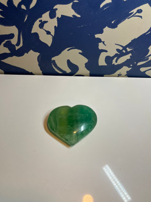 Fluorite Heart