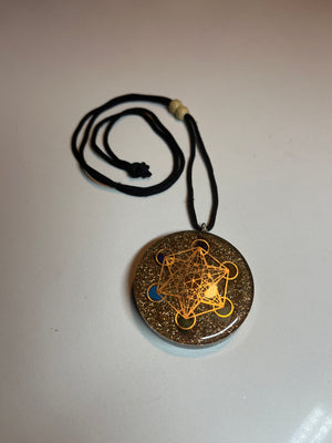 Orgonite Metatron’s Cube Necklace