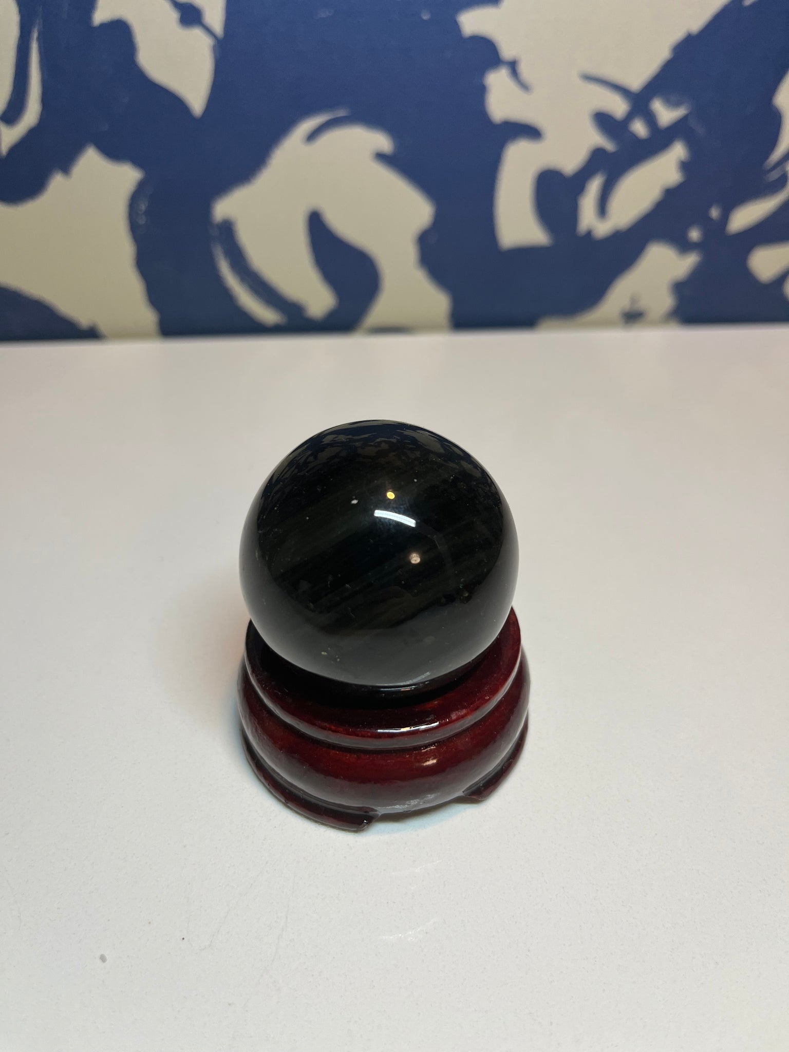 Rainbow Obsidian Orb