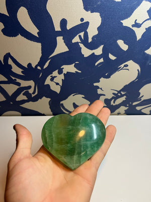 Fluorite Heart