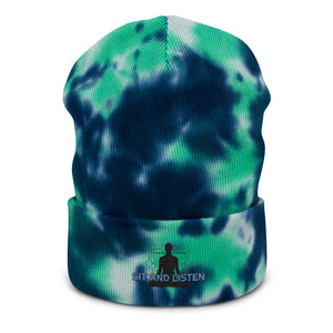 Tie-dye beanie